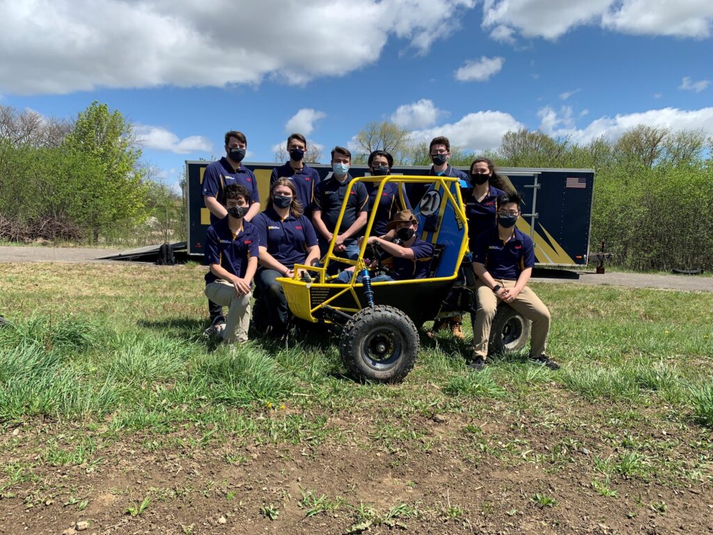 University of Michigan Baja Racing Team Photo
