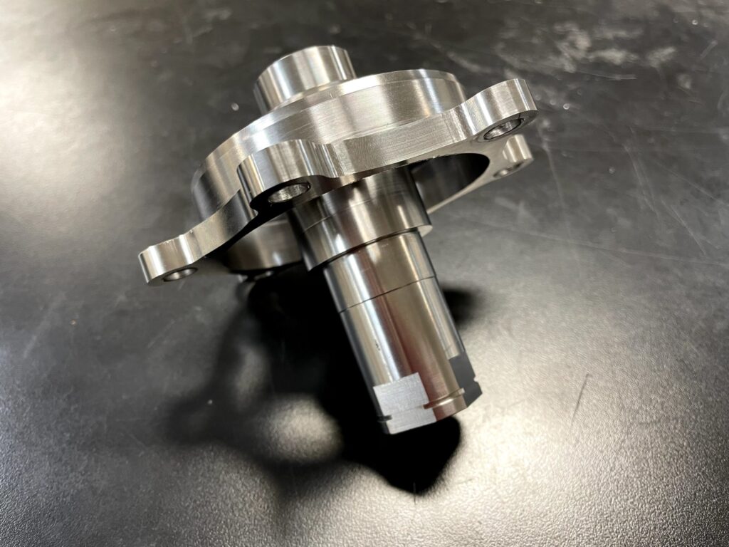 Bison Baja used PTG's titanium donation to make several components.